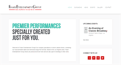 Desktop Screenshot of fraserentertainmentgroup.com